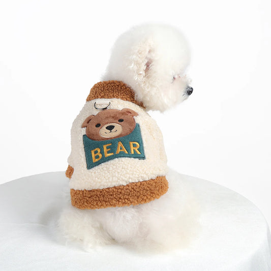 Polarowy sweter dla psa Bear