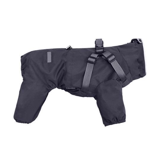 Wodoodporny kombinezon dla psa z szelkami Leo