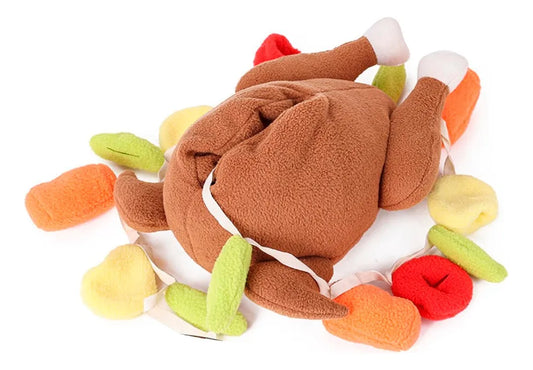 Interaktywna zabawka węchowa dla psa - faszerowany indyk