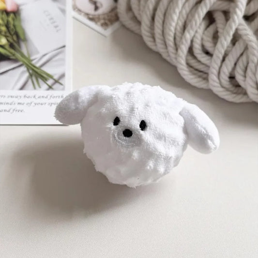 Pluszowa piszcząca piłka dla psa i kota