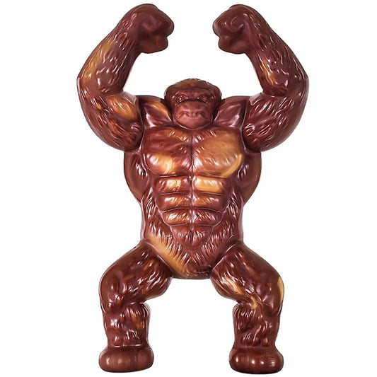 Gumowa zabawka Goryl do żucia z aromatem wołowiny